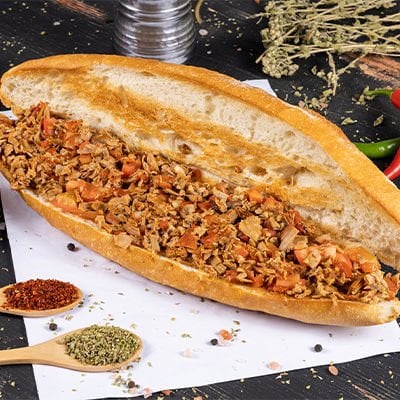 Tam Ekmek Kokoreç Ürün Fotoğrafı